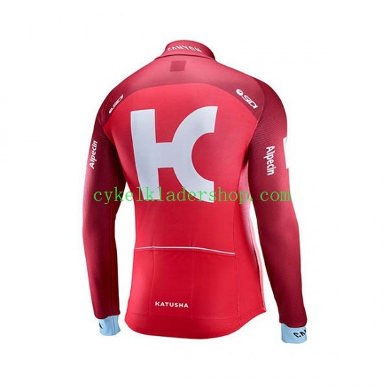 2017 Team Katusha-Alpecin Män Cykeltröja Långärmad N001