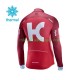 2017 Team Katusha-Alpecin Män Cykeltröja Vinter Thermal Fleece N001