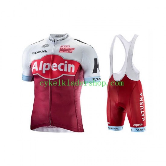 2017 Team Katusha-Alpecin Män Cykeltröja och Cykelshorts N001