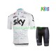 2017 Team Sky Barn Cykeltröja och Cykelshorts N003