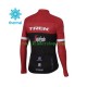 2017 Trek-Segafredo Män Cykeltröja Vinter Thermal Fleece N001