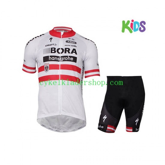 2017-18 Bora-Hansgrohe Barn Cykeltröja och Cykelshorts N005