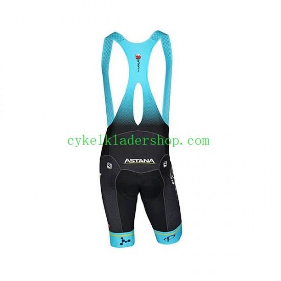 2018 Astana Pro Team Män Bib Cykelshorts N001