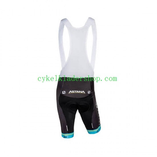 2018 Astana Pro Team Män Bib Cykelshorts N002