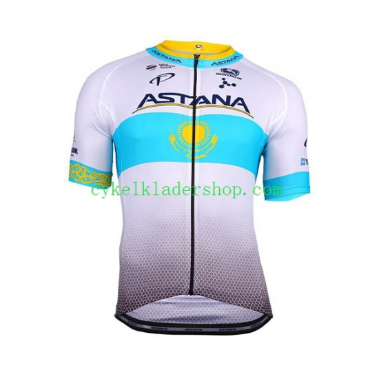 2018 Astana Pro Team Män Cykeltröja Kortärmad N002