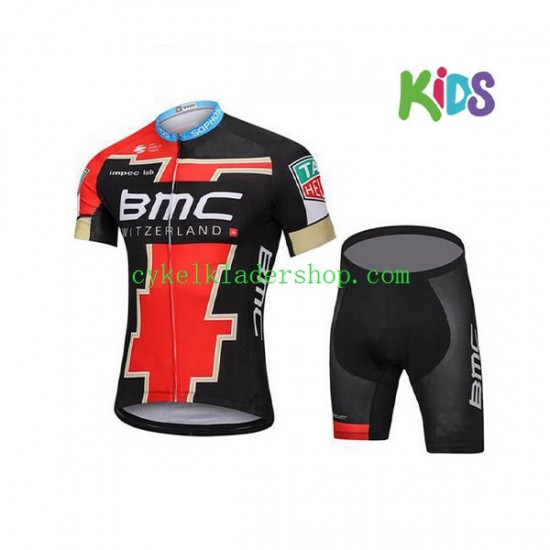 2018 BMC Racing Team (1) Barn Cykeltröja och Cykelshorts N002