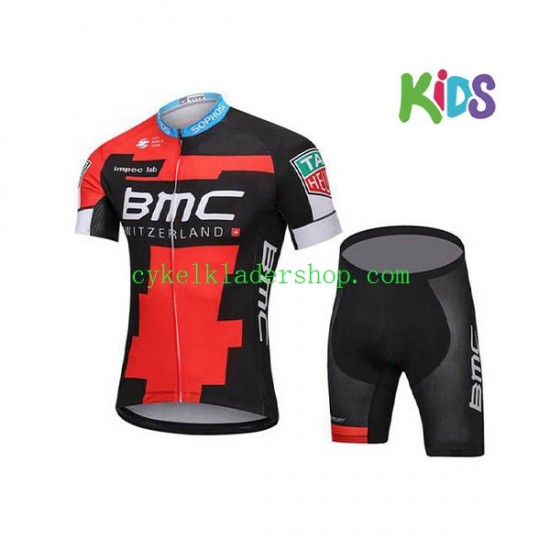 2018 BMC Racing Team (2) Barn Cykeltröja och Cykelshorts N002