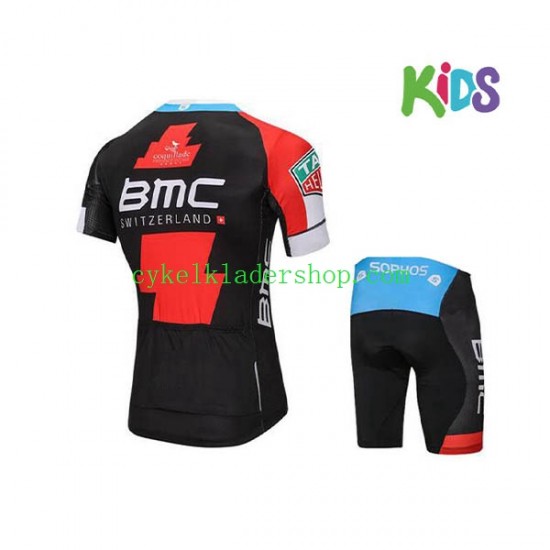 2018 BMC Racing Team (3) Barn Cykeltröja och Cykelshorts N002