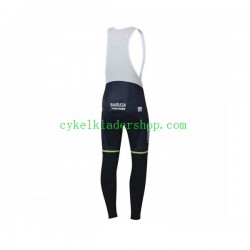 2018 Bahrain Merida Män Långa cykelbyxor med hängslen N001