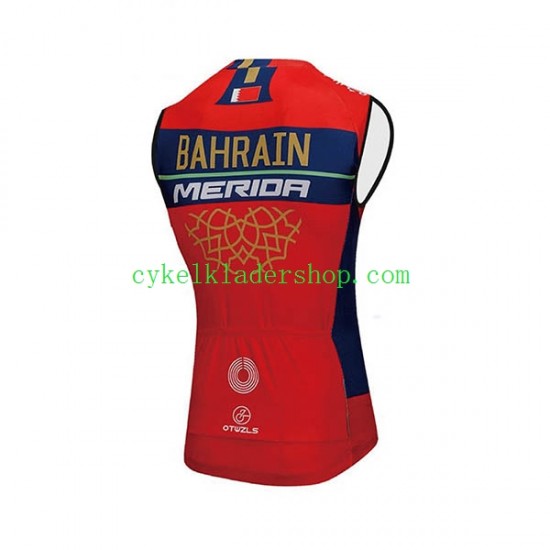 2018 Bahrain Merida Män Cykelväst N001