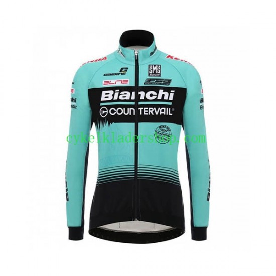 2018 Bianchi Countervail Män Cykeltröja Långärmad N001