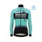 2018 Bianchi Countervail Män Cykeltröja Vinter Thermal Fleece N001