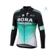 2018 Bora Hansgrohe Män Cykeltröja Vinter Thermal Fleece N001