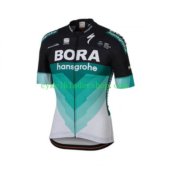 2018 Bora-Hansgrohe Män Cykeltröja Kortärmad N001