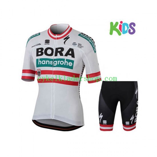 2018 Bora-Hansgrohe Barn Cykeltröja och Cykelshorts N002