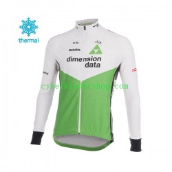 2018 Dimension Data Män Cykeltröja Vinter Thermal Fleece N001