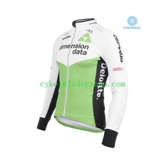 2018 Dimension Data Kvinnor Cykeltröja Vinter Thermal Fleece N001