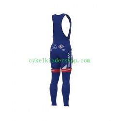 2018 FDJ Män Långa cykelbyxor med hängslen N001