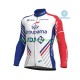 2018 FDJ Män Cykeltröja Vinter Thermal Fleece N001