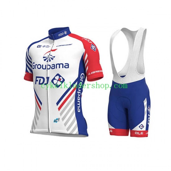 2018 FDJ Män Cykeltröja och Cykelshorts N001