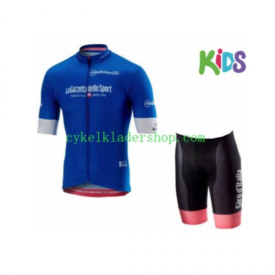 2018 Giro d Italia Barn Cykeltröja och Cykelshorts N002