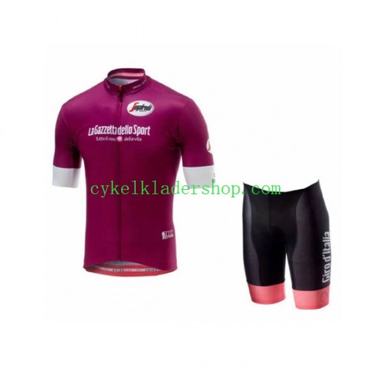 2018 Giro d Italia Purple Kvinnor Cykeltröja och Cykelshorts