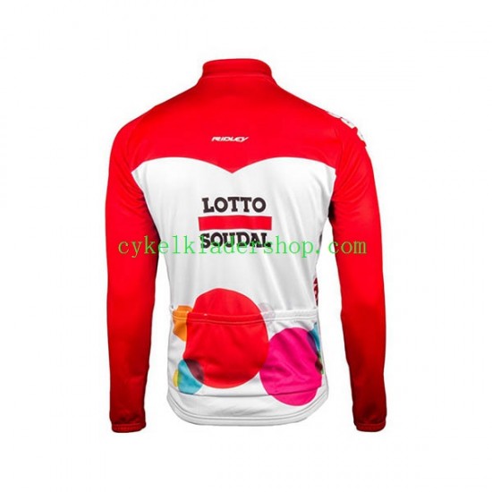 2018 Lotto Soudal Män Cykeltröja Långärmad N001