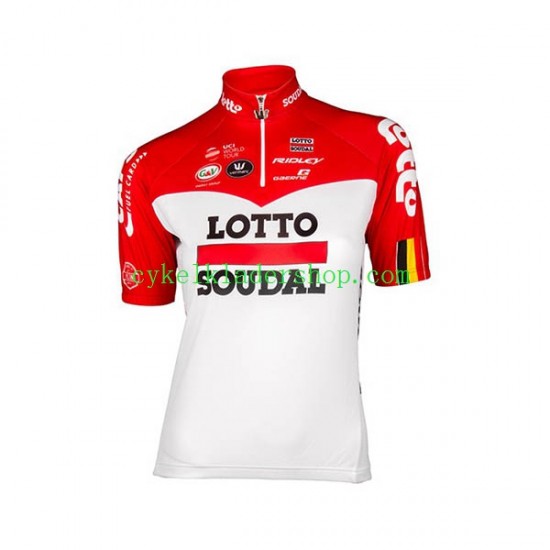 2018 Lotto Soudal Män Cykeltröja Kortärmad N001