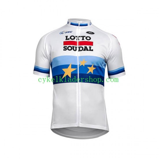 2018 Lotto Soudal Män Cykeltröja Kortärmad N005