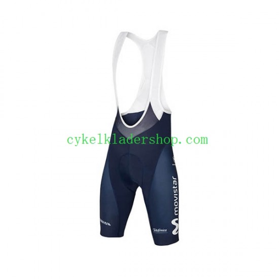 2018 Movistar Team Män Bib Cykelshorts N001