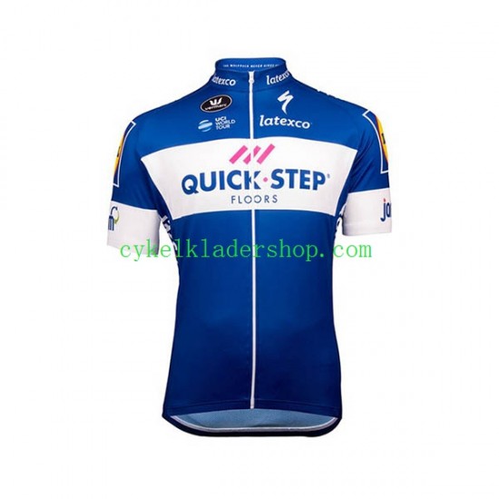 2018 Quick-Step Floors Män Cykeltröja Kortärmad N001