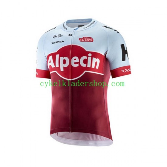 2018 Team Katusha-Alpecin Män Cykeltröja Kortärmad N001