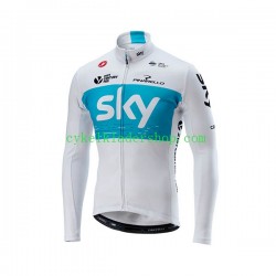 2018 Team Sky Män Cykeltröja Långärmad N001