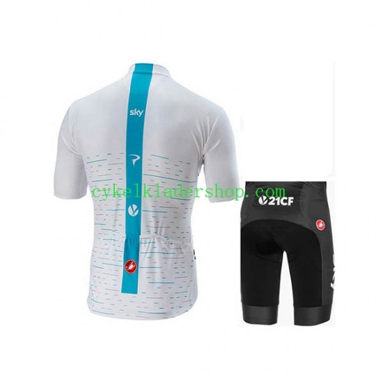 2018 Team Sky Män Cykeltröja och Cykelshorts N001