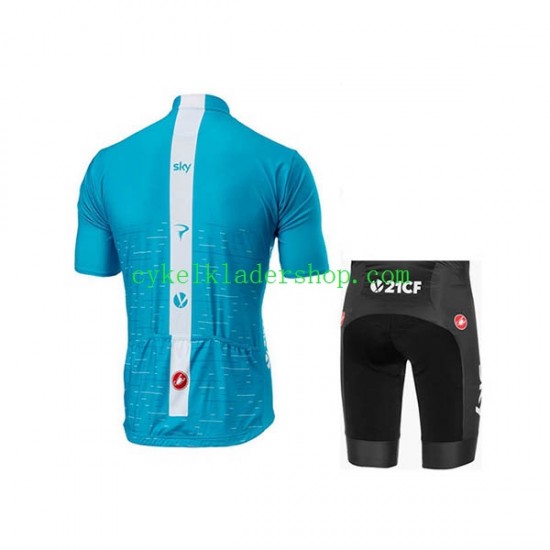 2018 Team Sky Män Cykeltröja och Cykelshorts N002