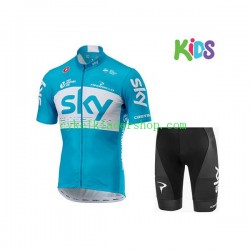 2018 Team Sky Barn Cykeltröja och Cykelshorts N002