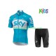 2018 Team Sky Barn Cykeltröja och Cykelshorts N002