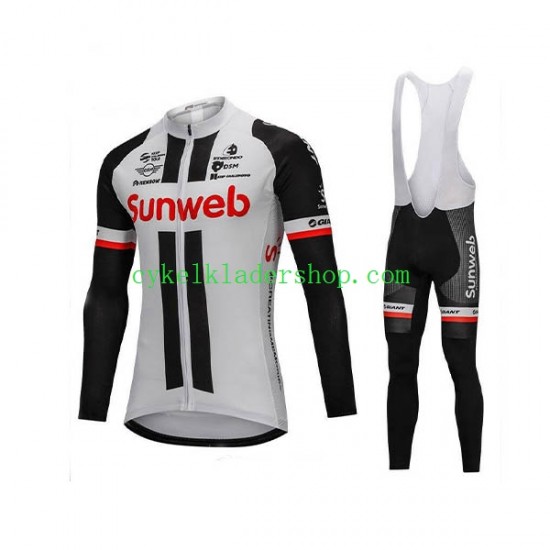 2018 Team Sunweb Män Cykeltröja Långärmad och Bib Cykeltights N001