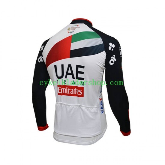 2018 Team UAE Män Cykeltröja Långärmad N001