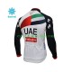 2018 Team UAE Män Cykeltröja Vinter Thermal Fleece N001