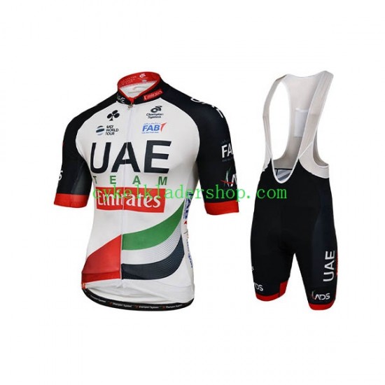 2018 Team UAE Män Cykeltröja och Cykelshorts N001