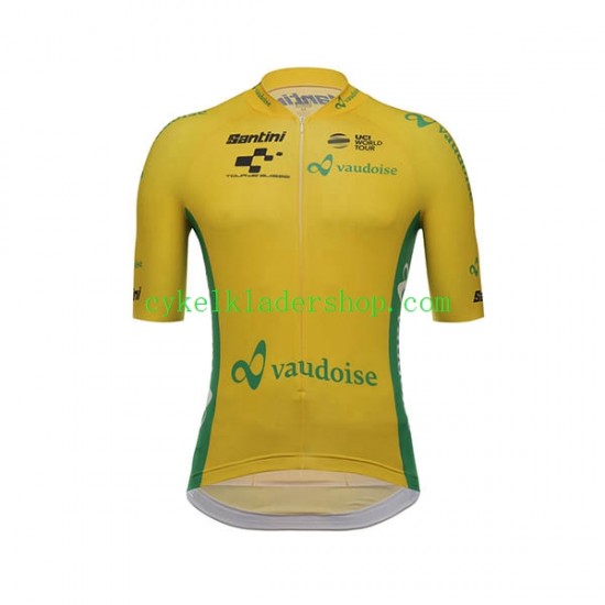 2018 Tour of Switzerland Män Cykeltröja Kortärmad N001