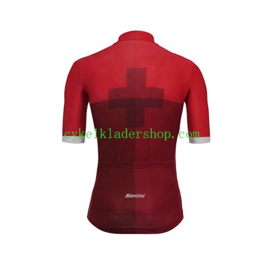 2018 Tour of Switzerland Män Cykeltröja och Cykelshorts N003