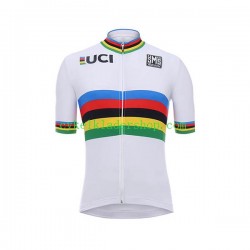 2018 UCI World Champion Män Cykeltröja Kortärmad