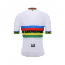 2018 UCI World Champion Män Cykeltröja Kortärmad