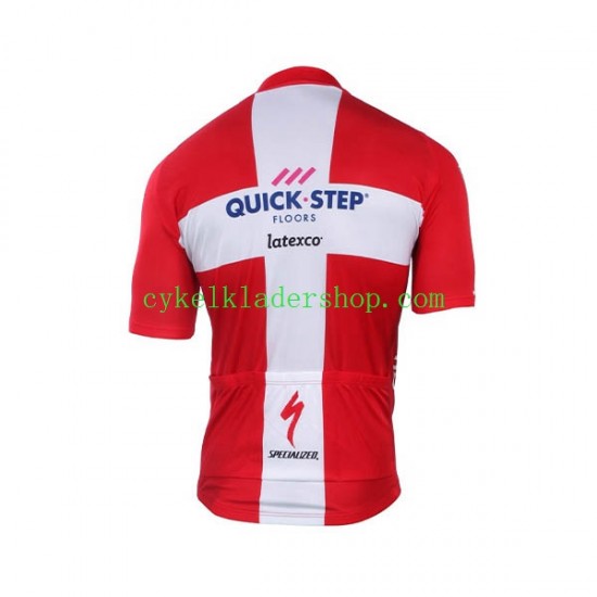2018-2019 Quick Step Män Cykeltröja Kortärmad N001