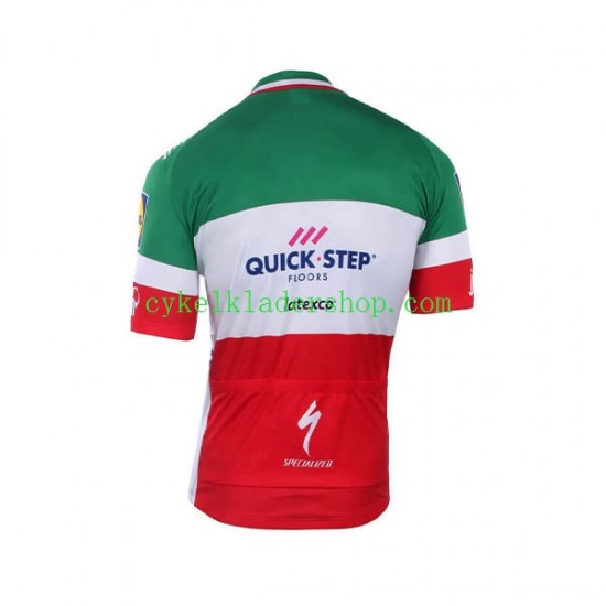 2018-2019 Quick Step Män Cykeltröja Kortärmad N002