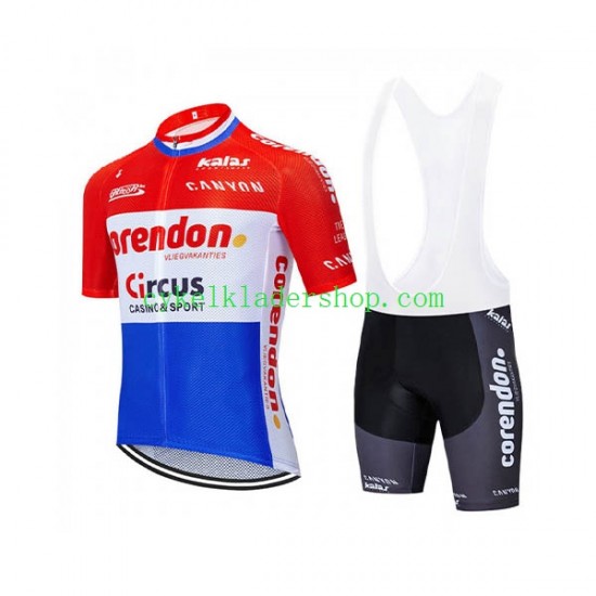 2019 Corendon–Circus Män Cykeltröja och Cykelshorts N001