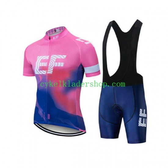 2019 EF Education First Pro Cycling Män Cykeltröja och Cykelshorts N002