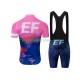 2019 EF Education First Pro Cycling Män Cykeltröja och Cykelshorts N002